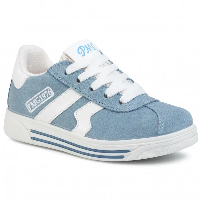 SNEAKERS PRIMIGI BAMBINO SCAMOSCIATE ARTI AZZURRO/BIANCO 5376944