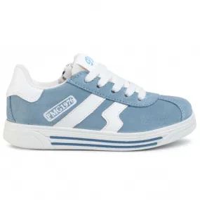 SNEAKERS PRIMIGI BAMBINO SCAMOSCIATE ARTI AZZURRO/BIANCO 5376944