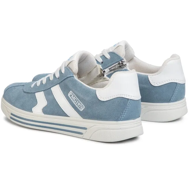 SNEAKERS PRIMIGI BAMBINO SCAMOSCIATE ARTI AZZURRO/BIANCO 5376944