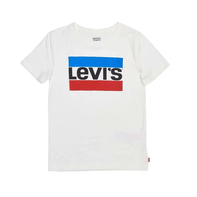 SPORTSWEAR LOGO T-SHIRT Kid White Blue Black Red