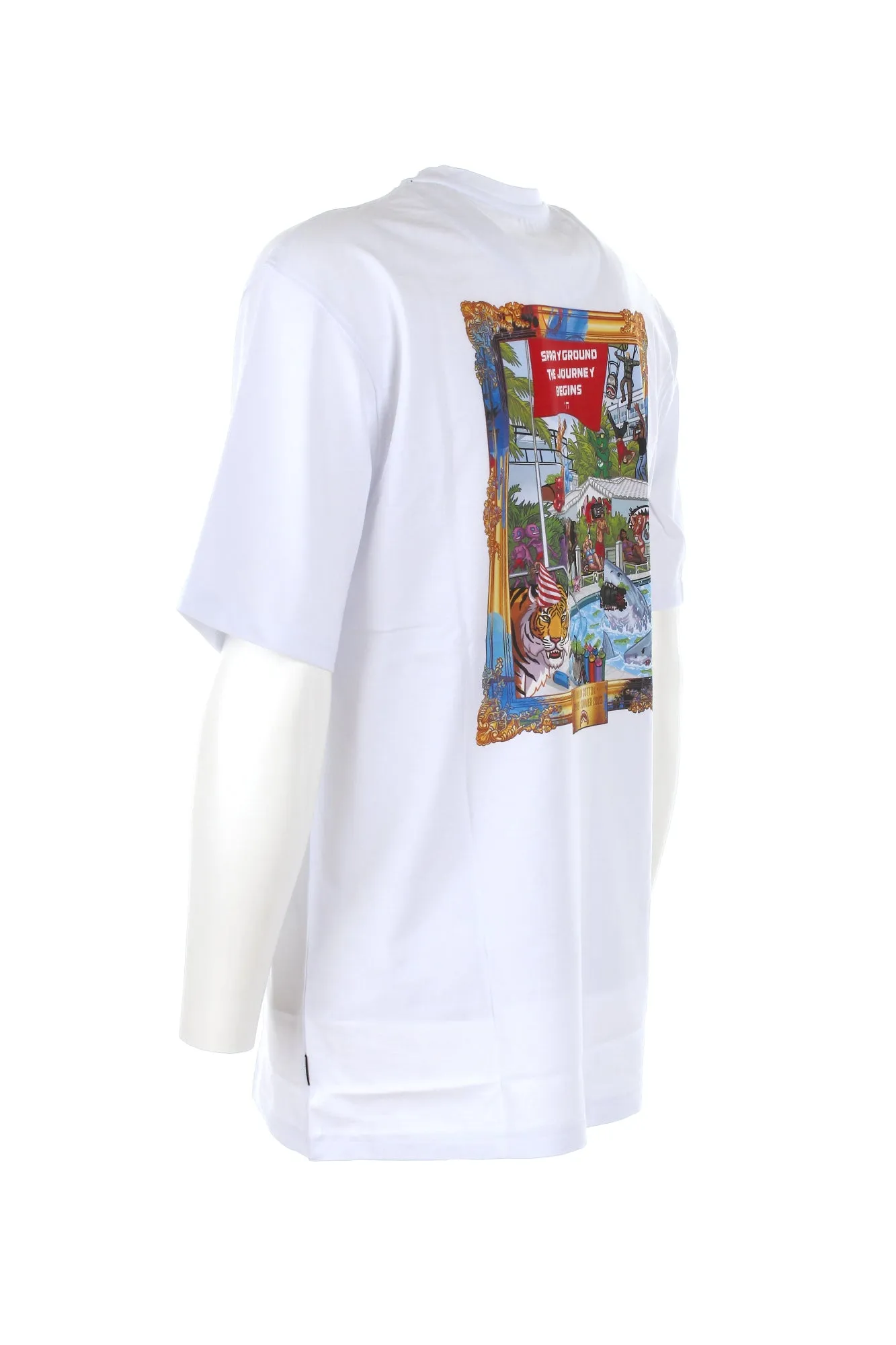 Sprayground T-shirt Uomo SP311WHT