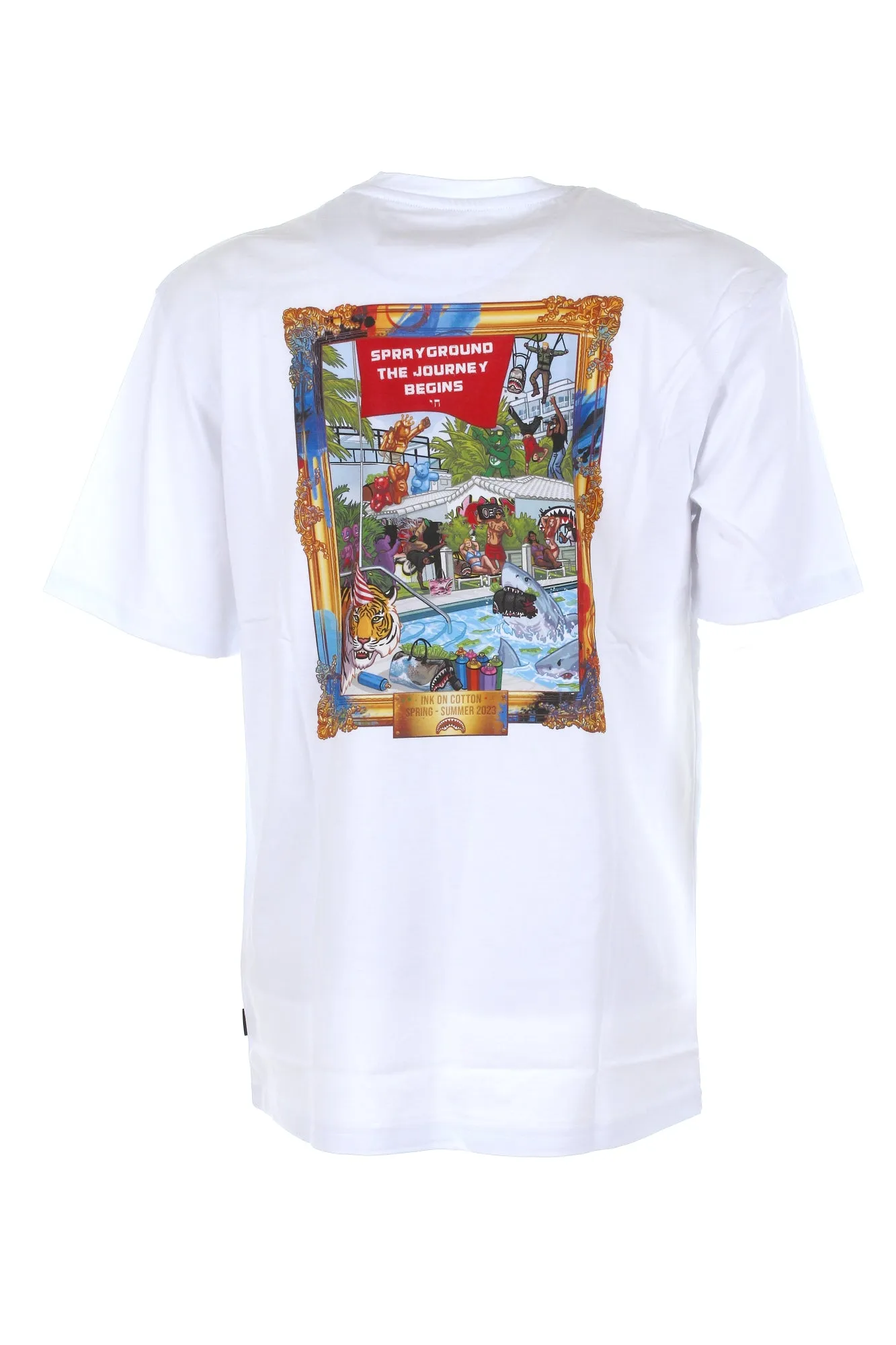 Sprayground T-shirt Uomo SP311WHT