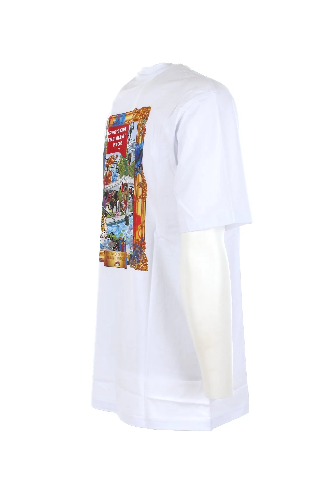 Sprayground T-shirt Uomo SP311WHT