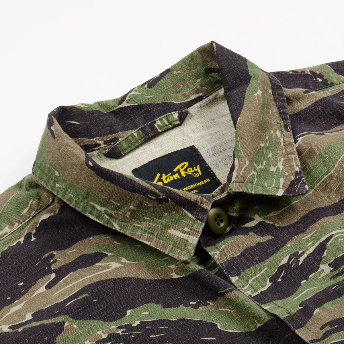 Stan Ray - Tropical Jacket - Stonewashed Tigerstripe Camo