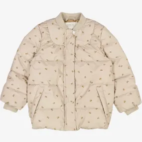 Summer Puffer Jacket Lola - gravel bumblebee