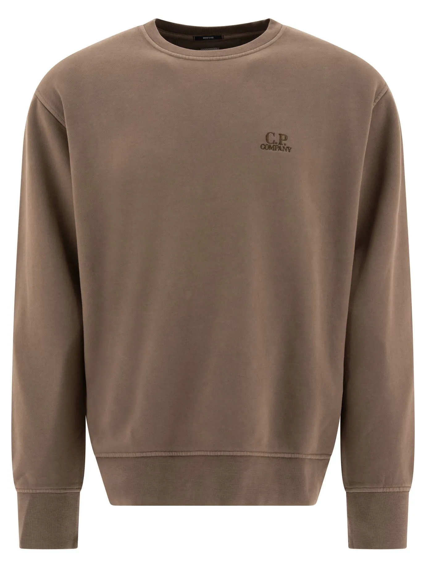 Sweatshirt With Embroidered Logo Sweatshirts Green