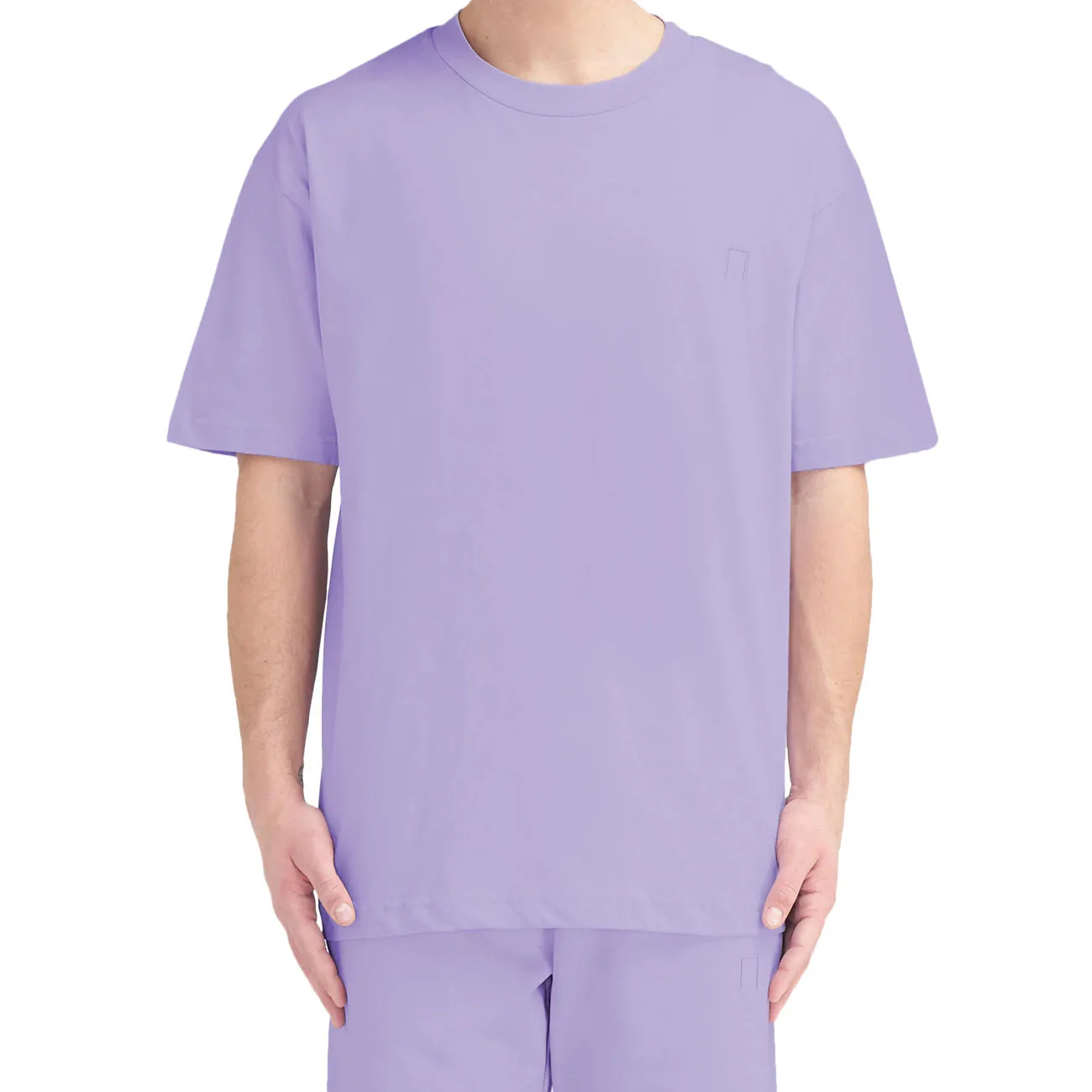 T-SHIRT CON LOGO Uomo Lilac