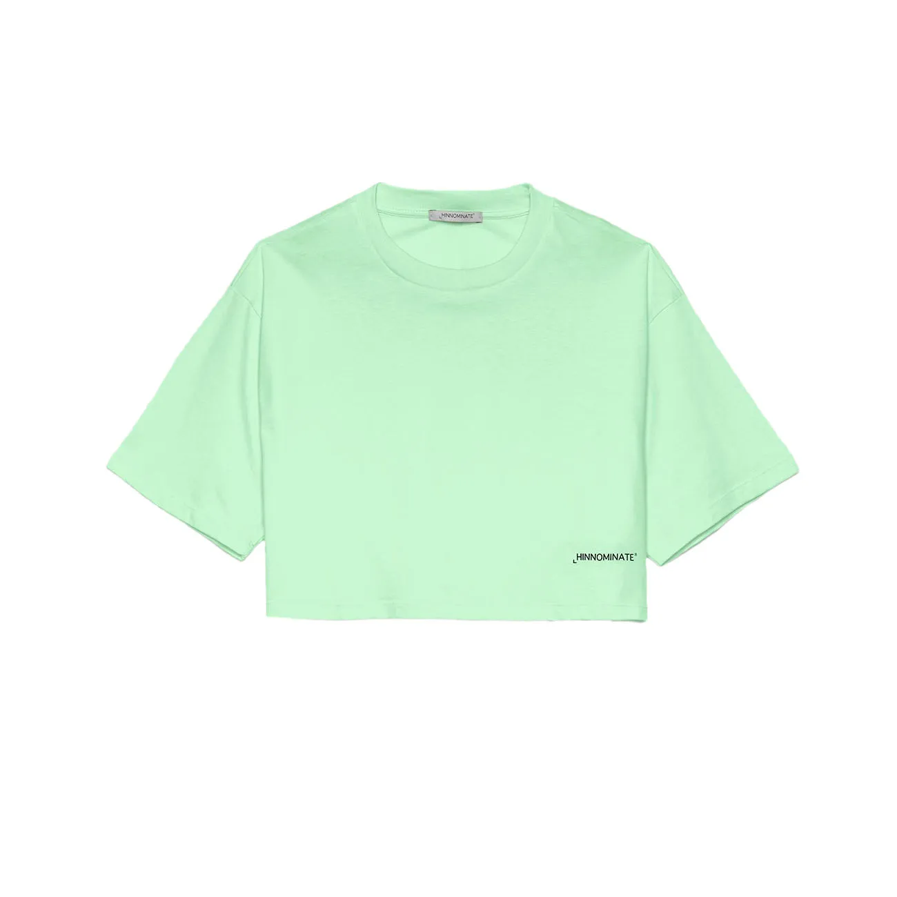 T-SHIRT CORTA IN JERSEY Donna Verde Acqua