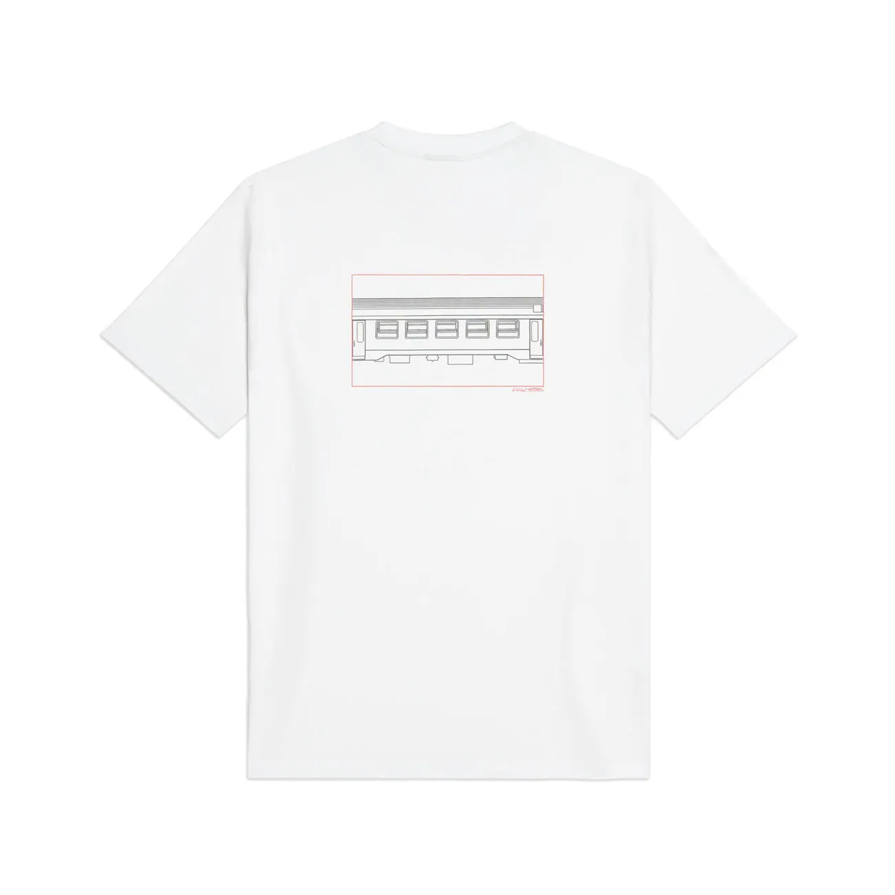 T-SHIRT STAMPA LOGO Uomo Bianco