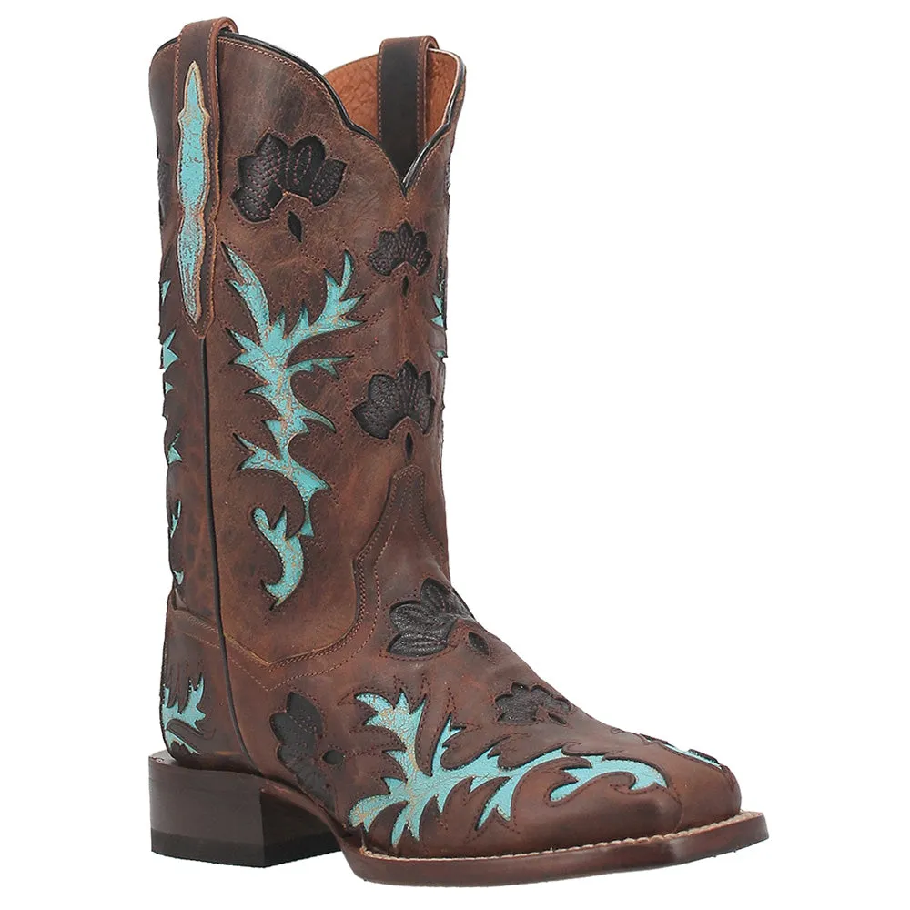 Tamarind Square Toe Cowboy Boots