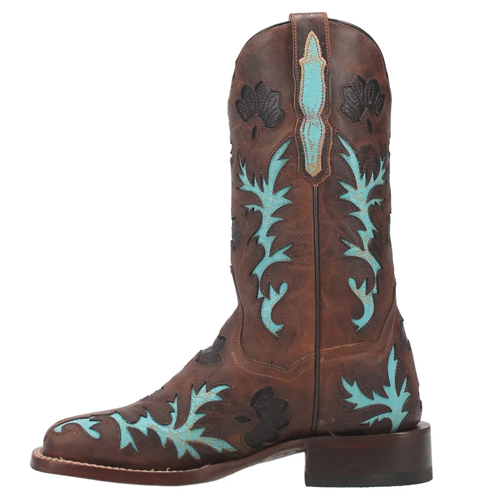 Tamarind Square Toe Cowboy Boots