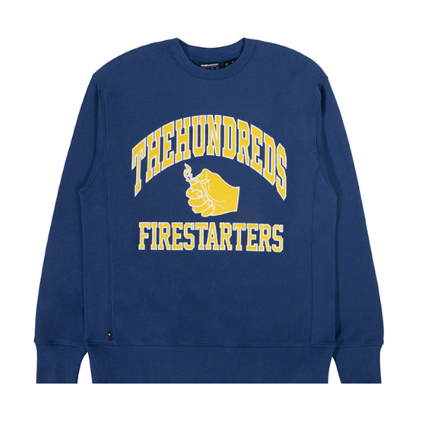 The Hundreds Athletics Crewneck - Blue