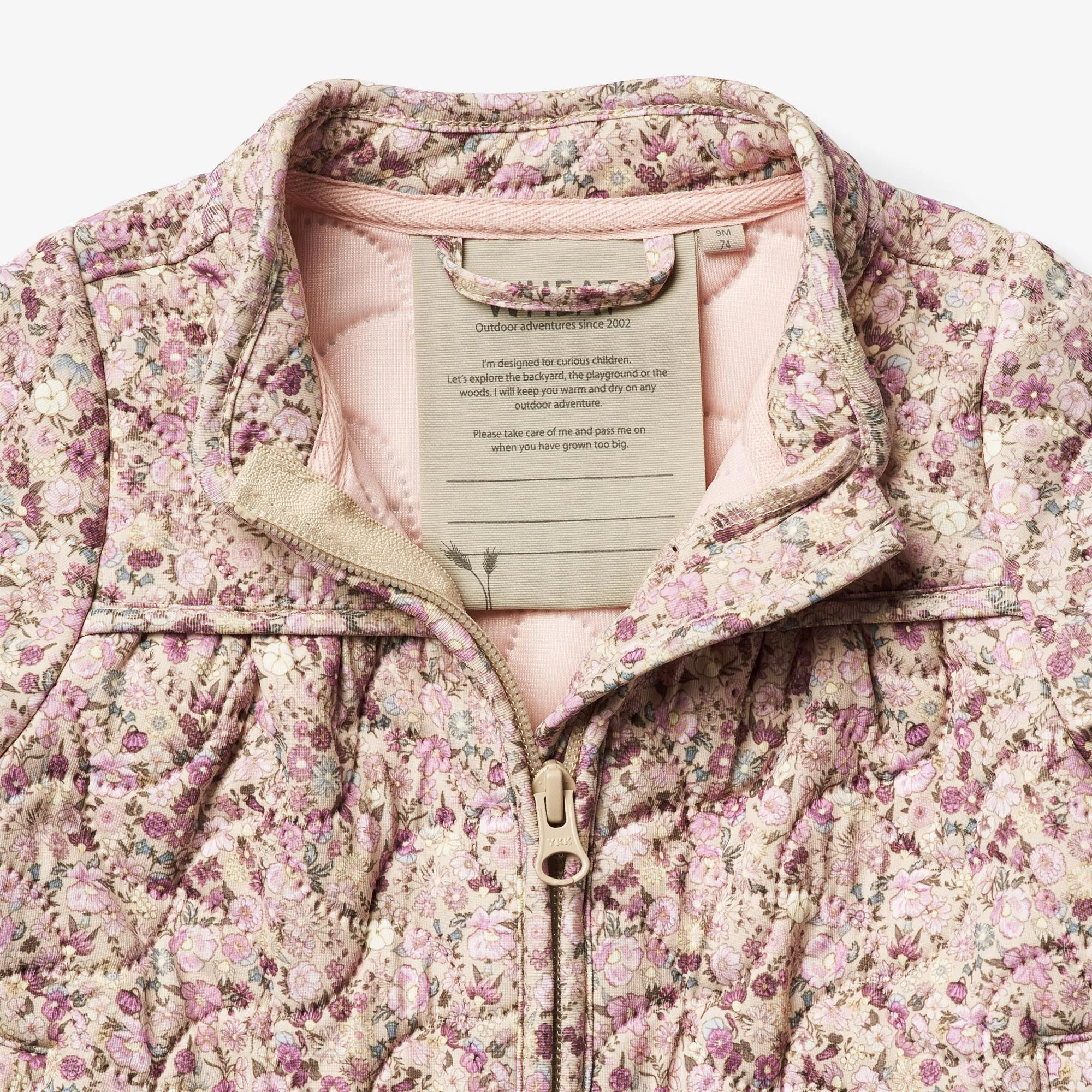 Thermo Jacket Thilde - clam multi flowers