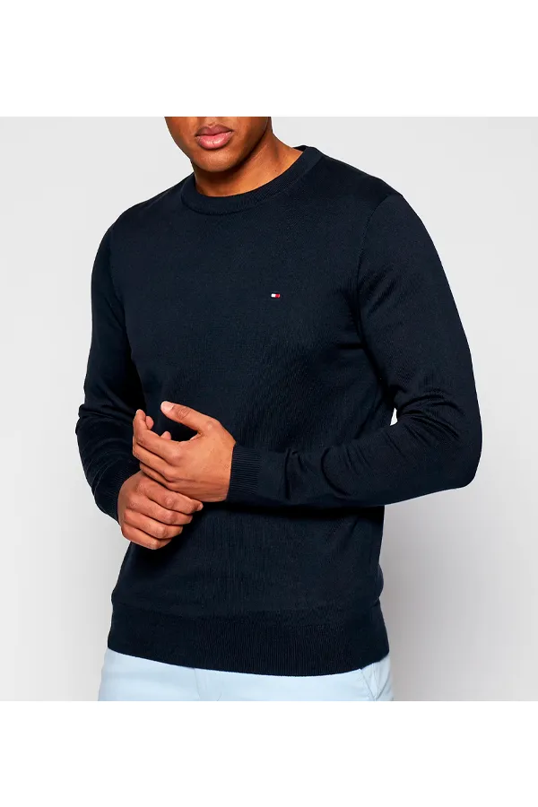 Tommy Hilfiger Luxury Knit Pullover Navy