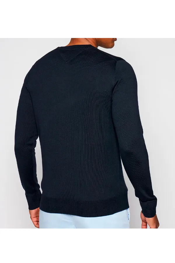 Tommy Hilfiger Luxury Knit Pullover Navy