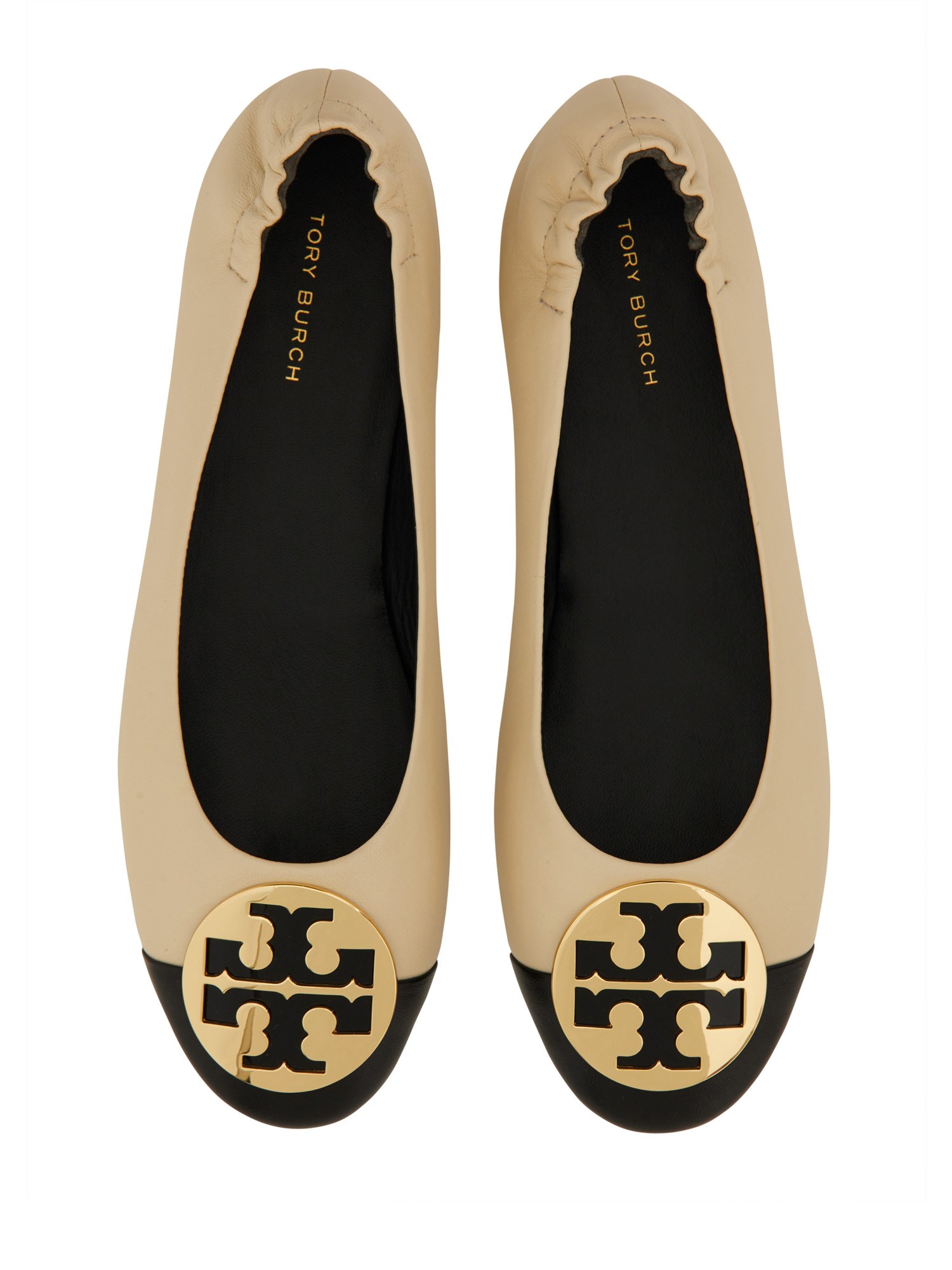 TORY BURCH    BALLERINA CLAIRE CAP-TOE