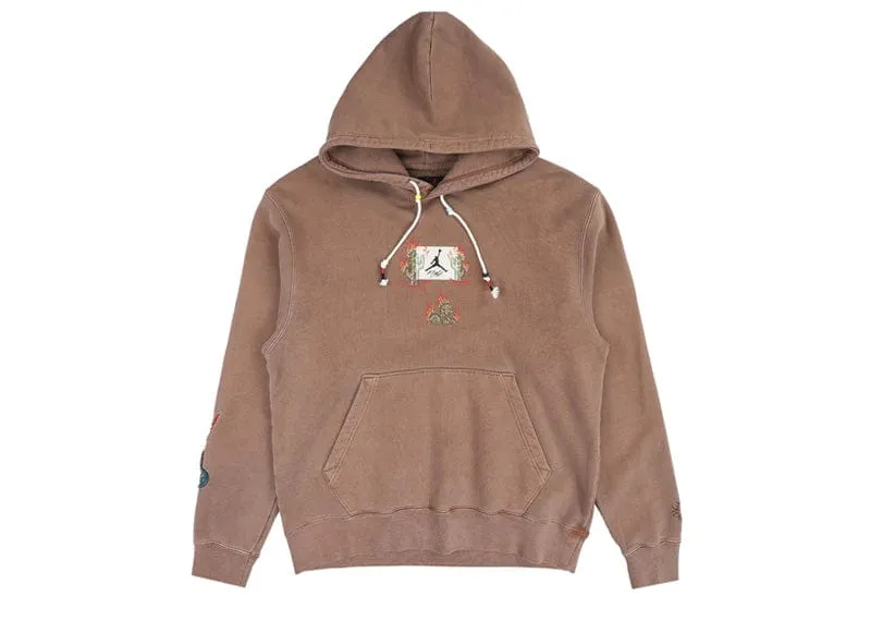 Travis Scott x Jordan Flight Graphic Hoodie Archaeo Brown