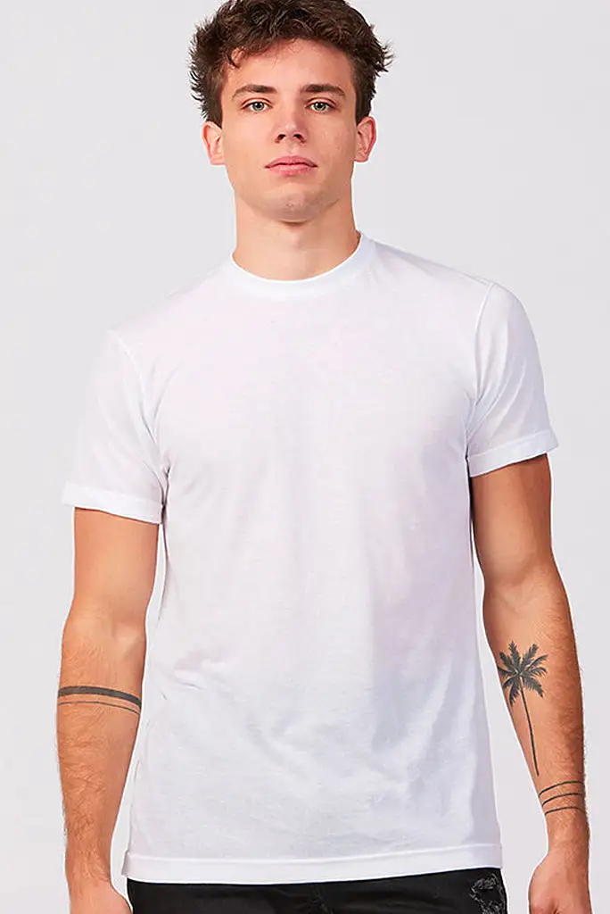 TSC FINE JERSEY TEE, WHITE