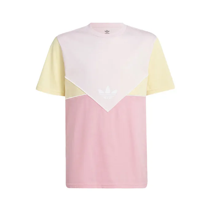 TSHIRT ADICOLOR Kids Pink Yellow