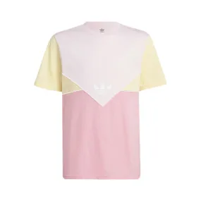 TSHIRT ADICOLOR Kids Pink Yellow