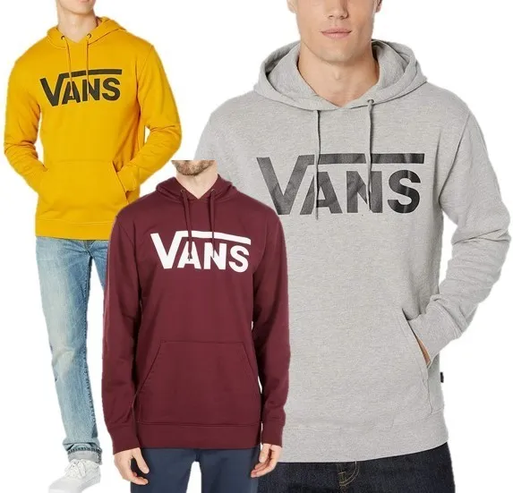 VANS  |Unisex Long Sleeves Cotton Logo Hoodies