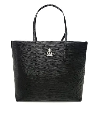 Vivienne Westwood Black Polly Drawstring Tote Bag | Jules B