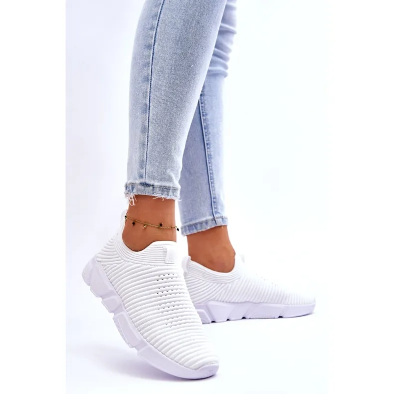 Women's Sport Shoes Slip-on Big Star DD274460 White