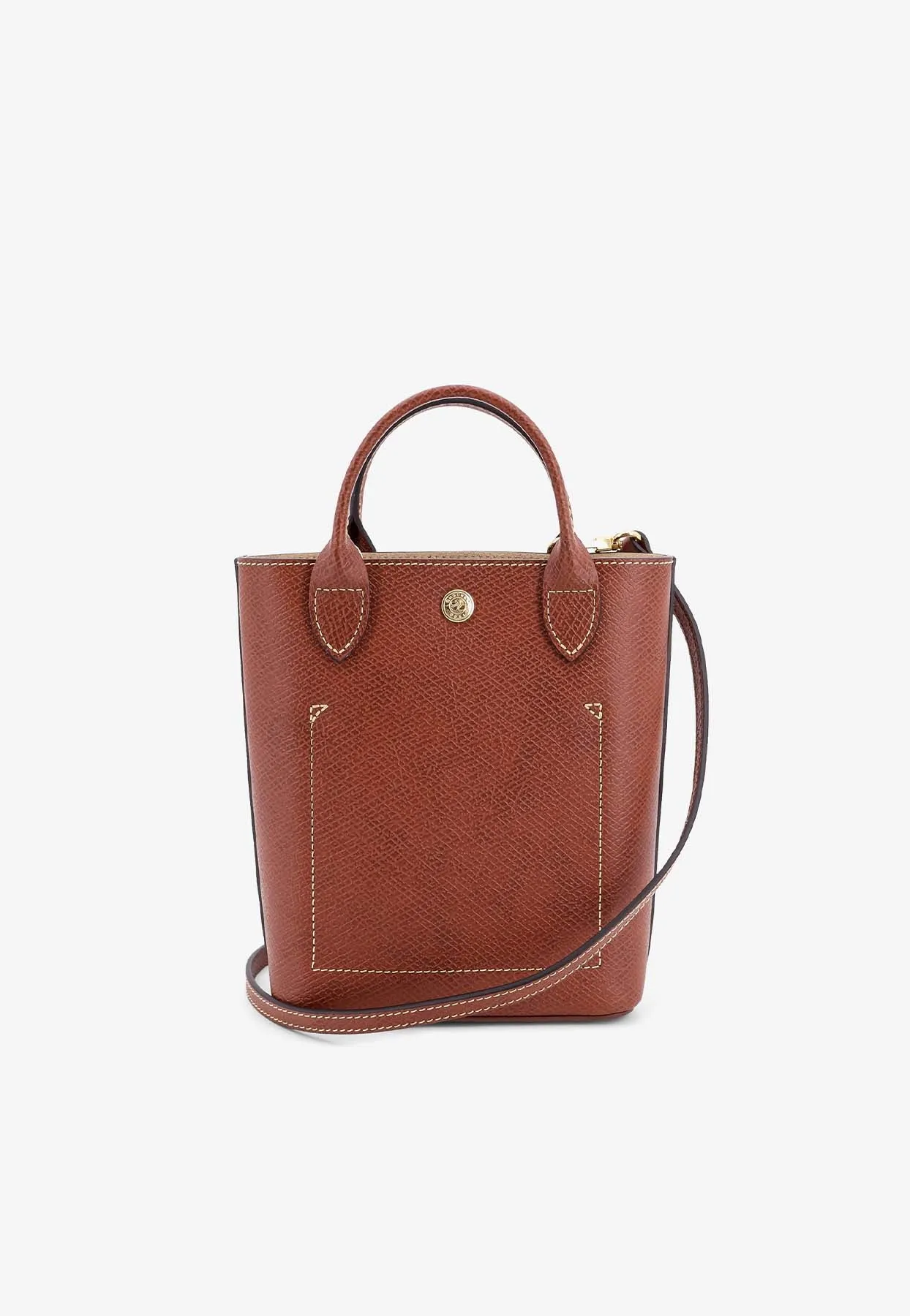 XS pure Grained Leather Tote Bag